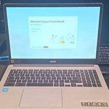 Acer Chromebook 15.6in 1080p Intel Celeron N 4GB RAM eMMC Silver picture