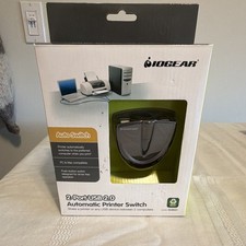 IOGEAR GUB231 2-Port USB 2.0 Automatic Printer Switch w/ Auto Switching NIB picture
