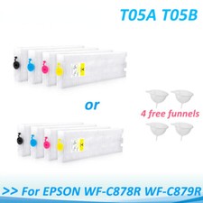 T05A T05B 878 Empty Refill Ink Cartridge For Epson WF-C878R WF-C879R Printer picture