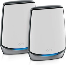 Orbi 850 Series Tri-band WiFi 6, 6Gbps, Router + Satellite - Scratch & Dent picture