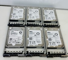 Lot Of (6) Dell AL15SEB120NY HDD 1.2TB SAS 12Gb/s 2.5
