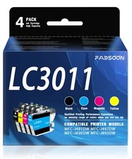 LC3011 4PK Ink Cartridge Set (BK/C/M/Y) for Brother MFC-J491DW J497DW picture