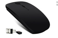 KLO Rechargeable Bluetooth 5.2/3.0/Type-C/USB-2.4G Mouse for MacBook/MacBook ... picture