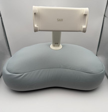 Phone Tablet Kindle Pillow Holder Stand Bed Lap 360 Adjustable Microbead Gray picture