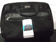 Targus - Zip-Through Mobile Elite Laptop Case Black NWT- TBT045US-92 picture