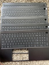 5 Pcs Dell Vostro 15 7510 Palmrest US ENGLISH Kbd  - 0XV1DW 0XV1DW L2 Broken Nut picture