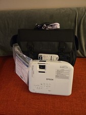 Epson VS350 Ultra bright compact Projector. Used 2x. With Cables, Case, Rmote picture