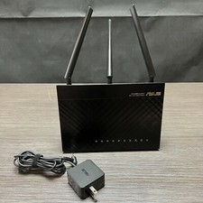ASUS RT-AC68R AC1900 Wireless Dual Band 802.11AC Gigabit Router W/ OEM Adapter picture