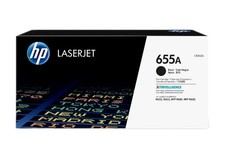 HP CF450A 655A Black Toner Cartridge Genuine OEM New Factory Sealed M652 M653 picture