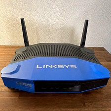 Linksys WRT1200AC Dual-Band WiFi Router 1200Mbps 4-Port Gigabit USB Blue picture