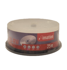 Imation CD-RW 700MB 80 Min 25 Pack Spindle Blank Discs Sealed Vintage picture