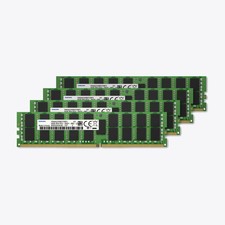 Samsung 128GB 4x32GB PC4-2933Y DDR4 RDIMM Registered RAM Kit M393A4K40CB2-CVF picture