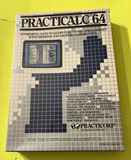 Vintage PRACTICALC Practicorp Spreadsheet Commodore 64 - New Sealed picture