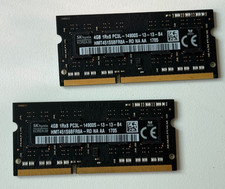 SK hynix 8GB Kit 2x4GB DDR3L PC3L-14900S Laptop RAM HMT451S6BFR8A-RD picture