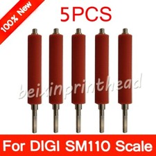 5x New Platen Roller Linerless rubber roller For DIGI SM110 Label Balance Scales picture