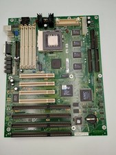Micronics M55Hi-Plus Socket 7 Motherboard Intel Pentium 166 CPU 09-00273-26 PCI picture