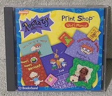 Nickelodeon Rugrats Print Shop (CD-ROM, 1998) Nickelodeon Windows 95/98 picture