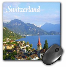 3dRose 8 x 8 x 0.25 Inches Switzerland Tourist Travel Souvenir 8L x 8W inches  picture