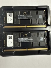 Mushkin Redline 96GB (2x48GB) DDR5 5600 MHz SODIMM Laptop RAM MRA5S560LKKD48GX2 picture