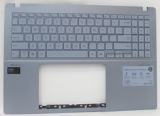 90NB14E2-R31US3-B ASUS Palmrest Top Cover Blue Metallic w/KB BL GRADE B picture