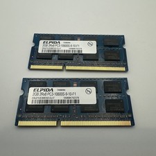 Elpida 2GB 2RX8 PC3 10600S-9-10-F1 (EBJ21UE8BDS0-DJ-F) Laptop RAM picture