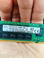 LOT OF 8 - SK Hynix 64GB 2Rx4 PC4-3200AA-ECC RAM  HMAA8GR7AJR4N-XN Tested picture