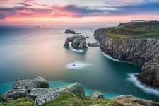 Landscape cliff nature durdle door jurassic coast sea Custom Gaming Mat Desk picture