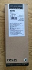 04-2022 NEW GENUINE EPSON T6148 MATTE BLACK 220ml K3 INK STYLUS PRO 4800 4880 picture