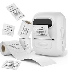 MARKLIFE P50 THERMAL LABEL PRINTER PORTABLE RECHARGEABLE WIRELESS ANDROID/APPLE picture
