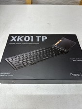 ProtoArc XK01 TP Wireless Ergonomic Keyboard – Open Box Unused – No USB-C Cable picture