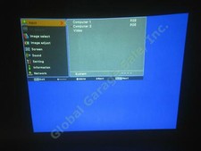 Elmo LCD Projector CRP-22 1024x768 2200 Lumens Only 206 Lamp Hours Working NR picture