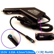 Laptop Car Charger For HP 17-X006NO 17-X006NS 17-X006TU 15-R216TX 17-X005TU picture