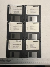 Microsoft Windows 3.1 Complete 6-Disk Set - 3.5