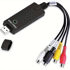 Quick Acting Reliable Sturdy 4in1 AV/S-Video/CVBS to USB 2.0 Video Capture Cable picture