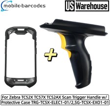 Trigger Handle w/Protective Case for Zebra TC52X TC57X TC52AX STRG-TC5X-ELEC1-02 picture