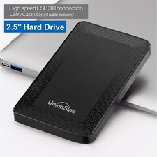 UnionSine 500GB External Hard Drive USB 3.0 2.5