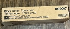 Two Genuine Xerox 006R01604 Black Toner Cartridge for WorkCentre 5945/5955 picture