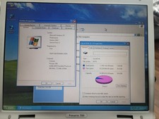 VINTAGE COMPAQ PRESARIO 700 LAPTOP AMD DURON 1GHz 128MB RAM 20GB HDD WinXP SP3 picture