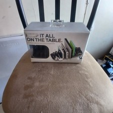 Cordies Desktop Cable Organizer Quirky Black Power Cord Cable Management picture