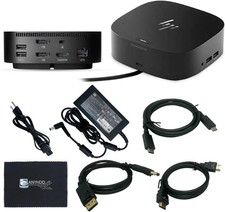 HP 5TW13UT#ABA Universal Dock G2 - for Notebook 120W Power, USB Type C XX212 picture