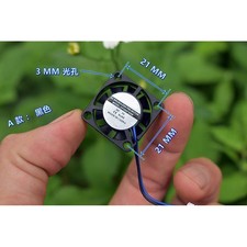 4PCS 2507 25X25X7mm 2Pin DC Brushless Cooling Fan Cooler 2.5cm DC 5V picture