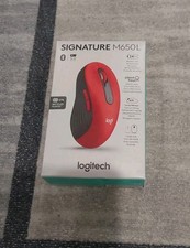 Logitech Signature M650 L Full Size Wireless Mouse For Large Size Red NEW L*** picture