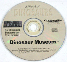 CounterTop  A World of Dinosaurs DINOSAUR MUSEUM CD picture