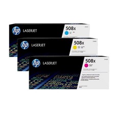 HP 508X High Yield 3-Pack Original LaserJet Toner Cartridge (CF361X, CF362X, CF picture