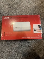 D-Link dlinkgo 5-Port Gigabit Desktop Switch GO-SW-5G White New Sealed picture