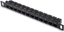 12 Port Patch Panel, 10inch 0.5U CAT6 Network Patch Panel for DeskPi RackMate T1 picture