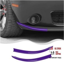 Front Bumper Lip Splitter Protector Cover for 2015-2026 Dodge Purple picture