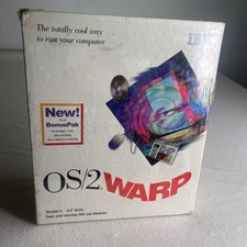 IBM Vintage OS/2 Warp Version 3 Computer Software Sealed picture