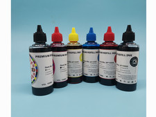2 set 600ml Premium CISS Refillable Ink Refill Bottle for Epson XP15000 picture