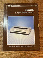 SAMS ComputerFacts CP14 Service Manual – C. Itoh 1550BCD Printer – Vintage Tech picture